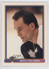 1991-92 Bowman Mike Foligno #169 0a4