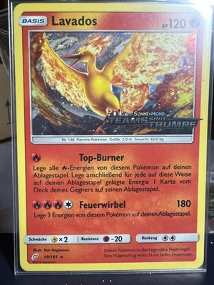 Pokemon Lavados Prerelease Promo - Teams sind Trumpf deutsch NM/Mint