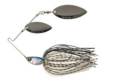 JACKALL Super Dawn TG 1/2oz Spinnerbait Tungsten Gunmetal Fish Lure