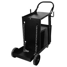 Plasma Cutter TIG MIG Welder Heavy Duty Rolling Welding Cart 4 Drawers 265lb
