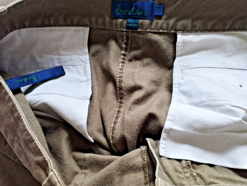 Boden Shorts Womens Size 14 Khaki 3/4 Length 100% Cotton Pockets WM215 Hong Kong - Picture 4 of 13