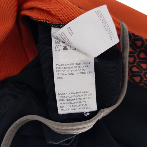 Pearl Izumi Ultra Thermal Cycling Pullover Men's M Orange & Black 1/4 Zip Jacket - Picture 11 of 12