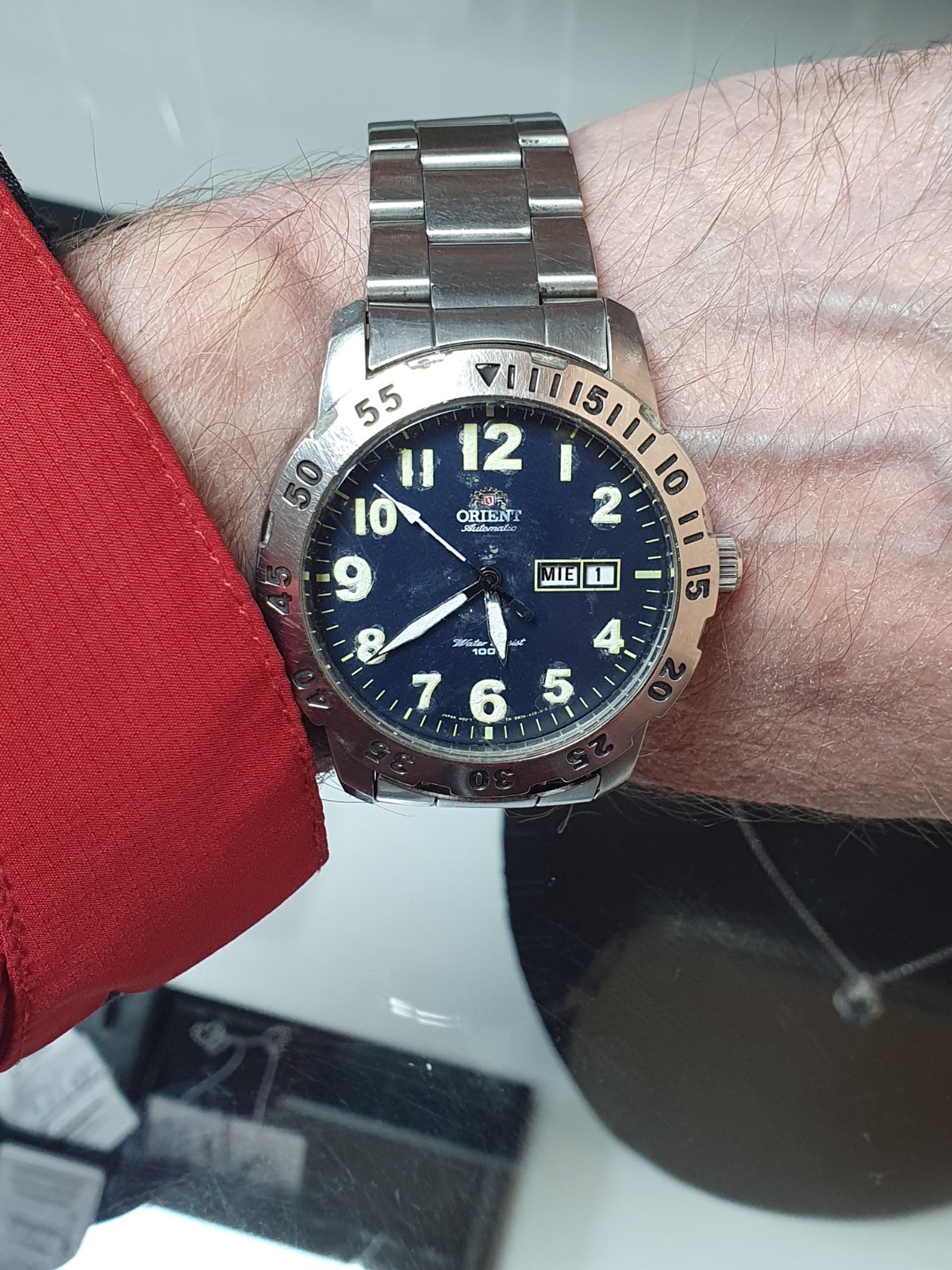 ORIENT AVIATOR Ref.EM7A-C0-A Automatic WR100M Dee… - image 15