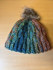 Crochet Beanie Hat Handmade Acrylic/Wool. Just Made Kids/Toddlers. Super Soft