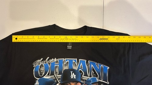 Shohei Ohtani Dodgers Baseball Graphic Rap T-Shirt Extra Large - Picture 11 of 13