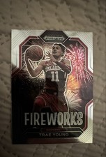 2023-24 Panini Prizm Draft Picks - Fireworks Trae Young #19