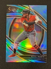 Ketel Marte 2020 Select Carolina Blue Prizm /35 Premier Level Diamondbacks