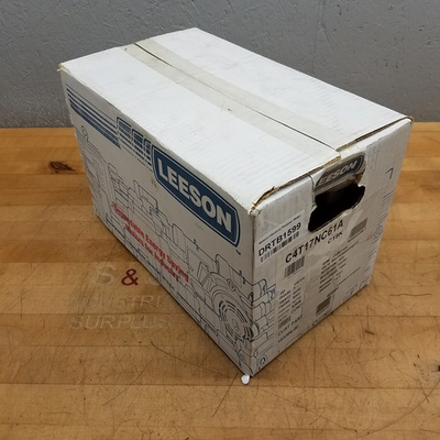 #ad Leeson C4T17NC61A Cat# 103306.00 1 4HP 1725 RPM Frame: S56C Motor NEW $270.74