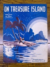 On Treasure Island Edgar Leslie Joe Burke Sheet Music I&rsquo;m a Little Gypsy 1935
