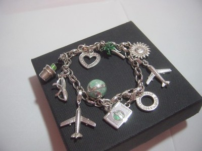 magnificent-genuine solid silver-THOMAS SABO 9 charms-holiday bracelet-super-500