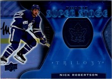 2020-21 Upper Deck Trilogy Rookie Super Stage Blue RSS19 Nick Robertson /499 HKY