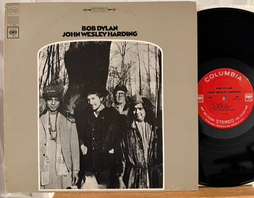 Bob Dylan John Wesley Harding Vinyl LP Columbia CS 9604 1st Pressing 2 Eye