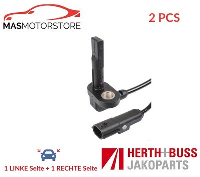 ABS SENSOR DREHZAHLFÜHLER PAAR VORNE HERTH+BUSS JAKOPARTS J5901046 2PCS H NEU