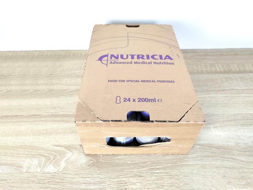 Case of 24 Nutricia Fortisip Vegan Plant Based 2 Kcal Cafe Latte ...
