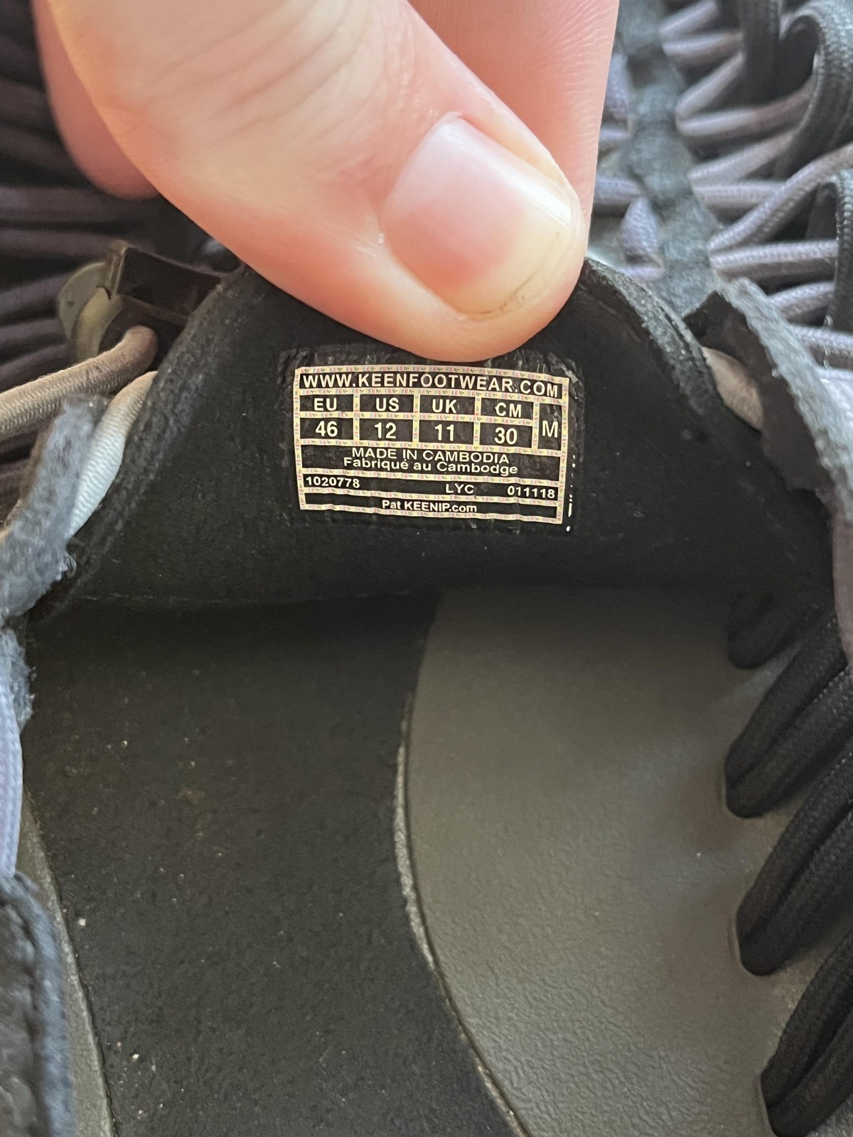 Scarpe Keen Uneek uomo taglia 12 sandalo escursionismo outdoor plantare anatomico comode