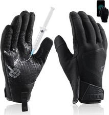 Level 3 Needle, Level 5 Puncture Resistant Men Work Gloves, Grip Enhanced A7 Cut