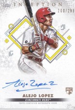 2022 Topps Inception Rookie And Emerging Stars Baseball Autograph Numbered