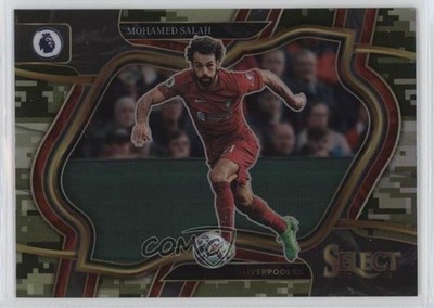 2022 Panini Select Premier League Field Level Camo Prizm /199 Mohamed Salah 1b8