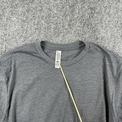 Next Level Apparel Unisex Premium Plain TShirt 3600 Gray Medium