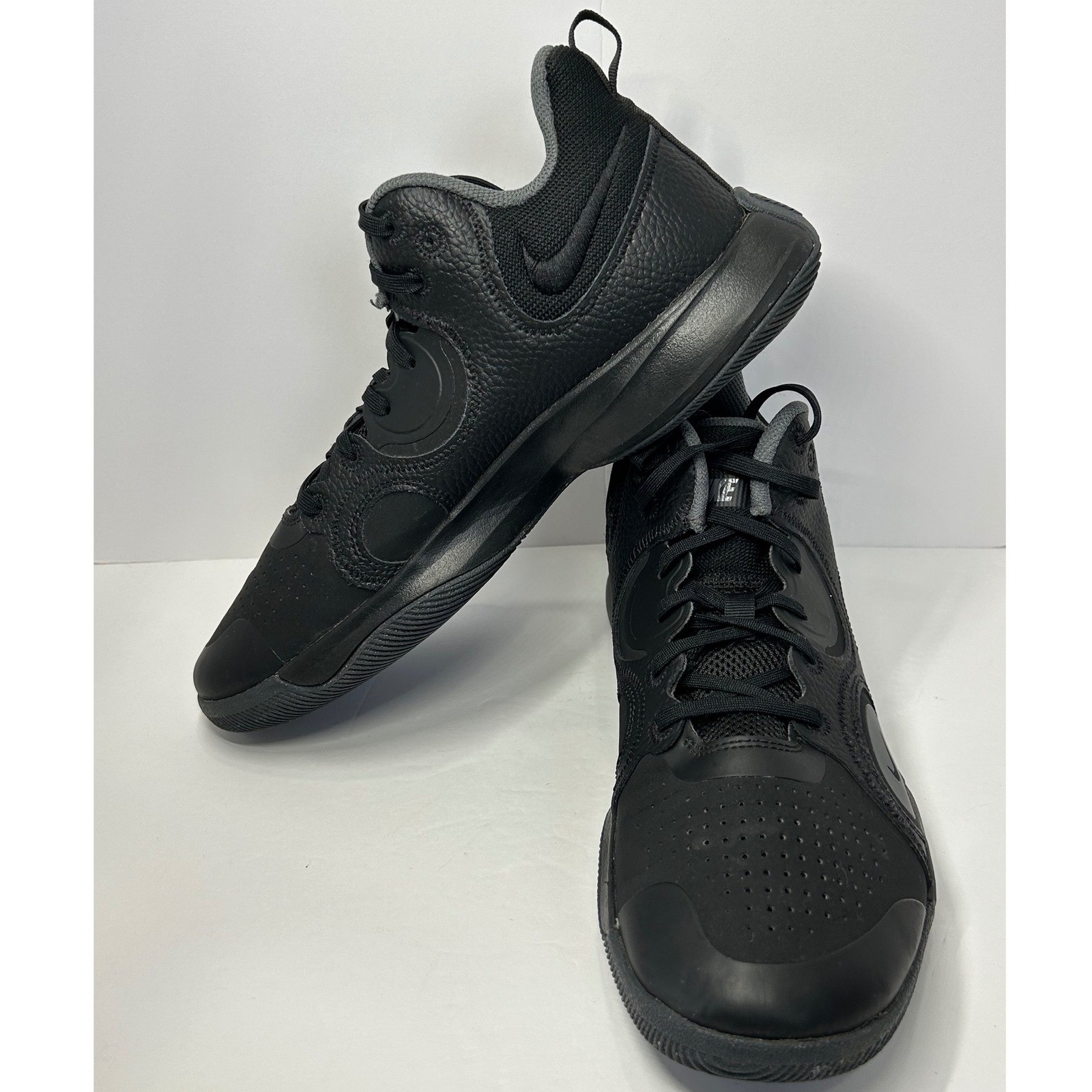 Nike Fly By Mid 2 Men Basketball Shoes Black CU3501-004 Size 9.5