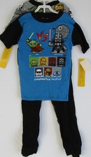 Star Wars 4 Piece 100 Cotton 2 Complete Sleepwear Sets Size 10 NWT Retail 44