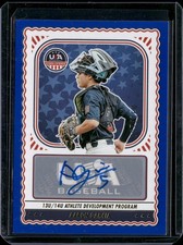 2024 Panini Stars & Stripes USA #NTS-AG Aaron Garcia Signatures Team Sets 30/100