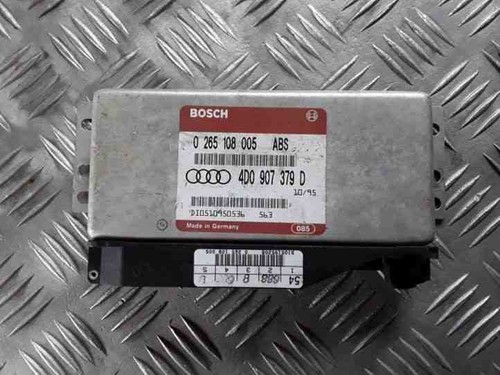 AUDI A4 8D2, B5 ABS Steuergerät 4D0907379D 0265108005 1.60 Petrol 74kw 25452752