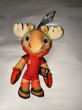 FIFA World Cup 2026 Maple Moose Mascot Plush 8" Official Canada Soccer Fan Toy G