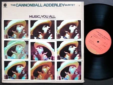CANNONBALL ADDERLEY Music, You All LP CAPITOL ST-11484 David Axelrod Capricorn