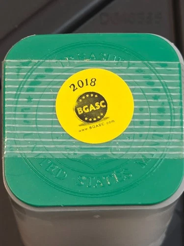 2018 Silver Eagle Roll (20) Coins CH/GEM BU .999 Unopened Tampered Sealed Tube