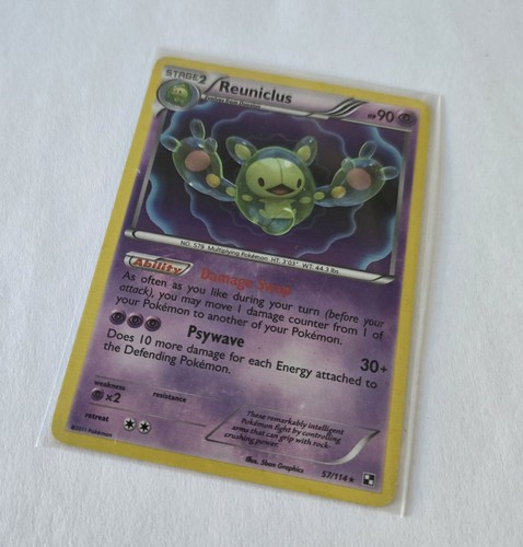 Pokémon TCG Reuniclus Black & White 57/114 Holo Holo Rare