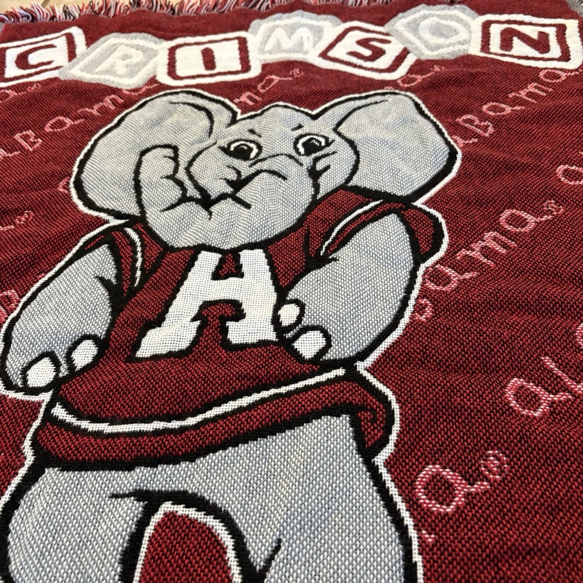 Alabama Crimson Tide Big Al Kids Blanket Vintage The Northwest Co