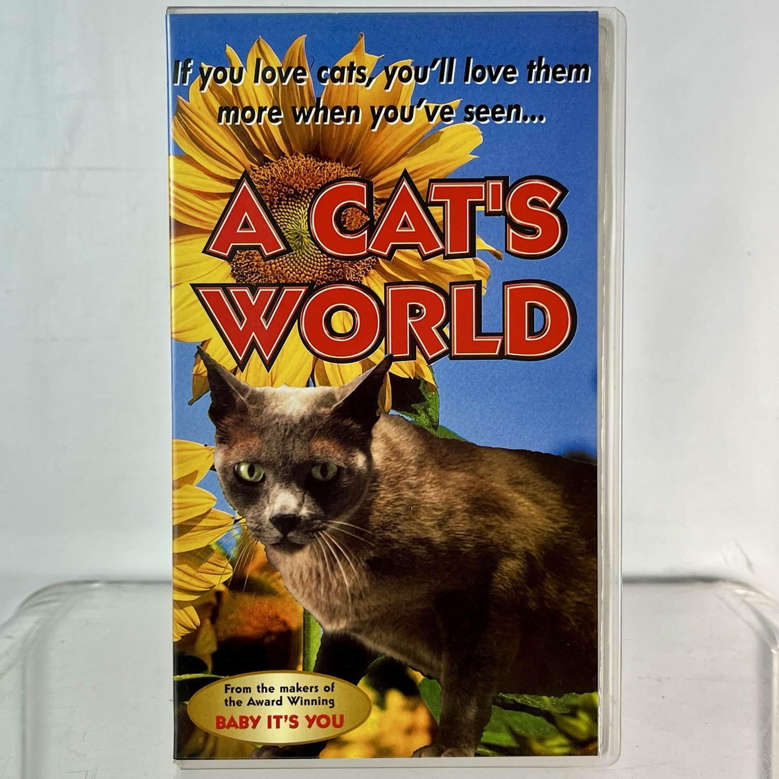 A CAT’S WORLD Video Tape VHS CASSETTE PAL 1997 Wall To Wall Learning Channel