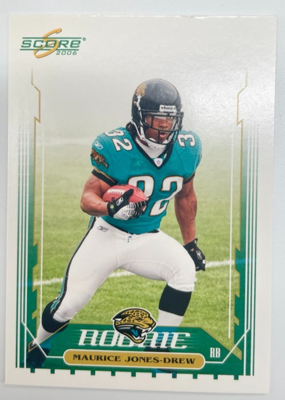 Maurice Jones Drew #362 Football Cards 2006 Panini Score trading card — raw and PSA graded price guide