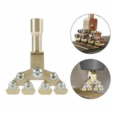 Fret Press Repair Tool for Guitars   Copper Body with Adjustable Radius