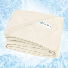 Petami Cooling Dog Blanket, Lightweight Reversible Fluffy Fuzzy Pet Throw Furnit