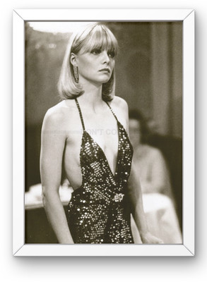 Gerahmtes Foto Michelle Pfeiffer - Elvira Hancock - Scarface (1983) - 15x20