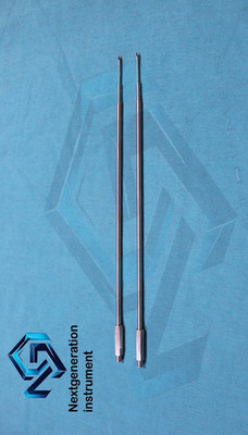 Laparoscopic Aspiration Needle 5mm Reusable 2 Pc Set with Extra Needle