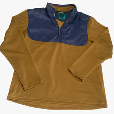 Giacca Airblaster Beast Regulator 1/4 Zip Uomo L Marrone Sci Snowboard Gorpcore