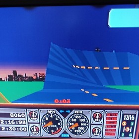 Retro racing game! Sega Saturn software &ldquo;Race Drivin&rdquo;