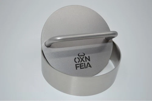 OXNFEIA® Burgerpresse Made in Germany Edelstahl Hamburger Patty Fleischpresse
