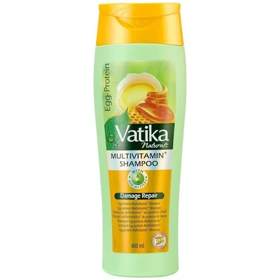 Vatika Ei-Protein Multivitamin Regenerierendes Shampoo mit Ei-Protein - 400 ml