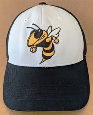 Georgia Tech GT Yellow Jackets Buzz Navy/White Hook&Loop Baseball Hat Cap Adult