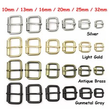 10mm 13mm 16mm 20 25 32mm Metal Single Roller Buckle Leather Handbag Belt Buckle