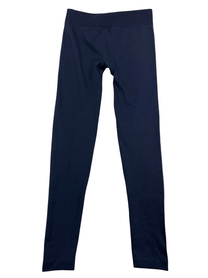 Leggings HUE para mujer M/L azul marino forrados de lana súper ajustados sin costuras al tobillo Foto 2 de 4