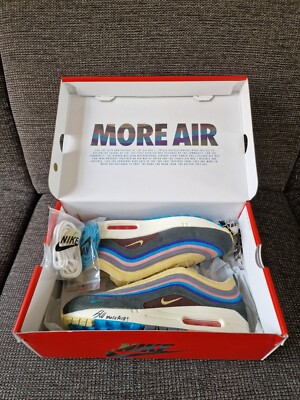 SIGNED! Size 10 - Nike Air Max 1/97 x Sean Wotherspoon Low Sean