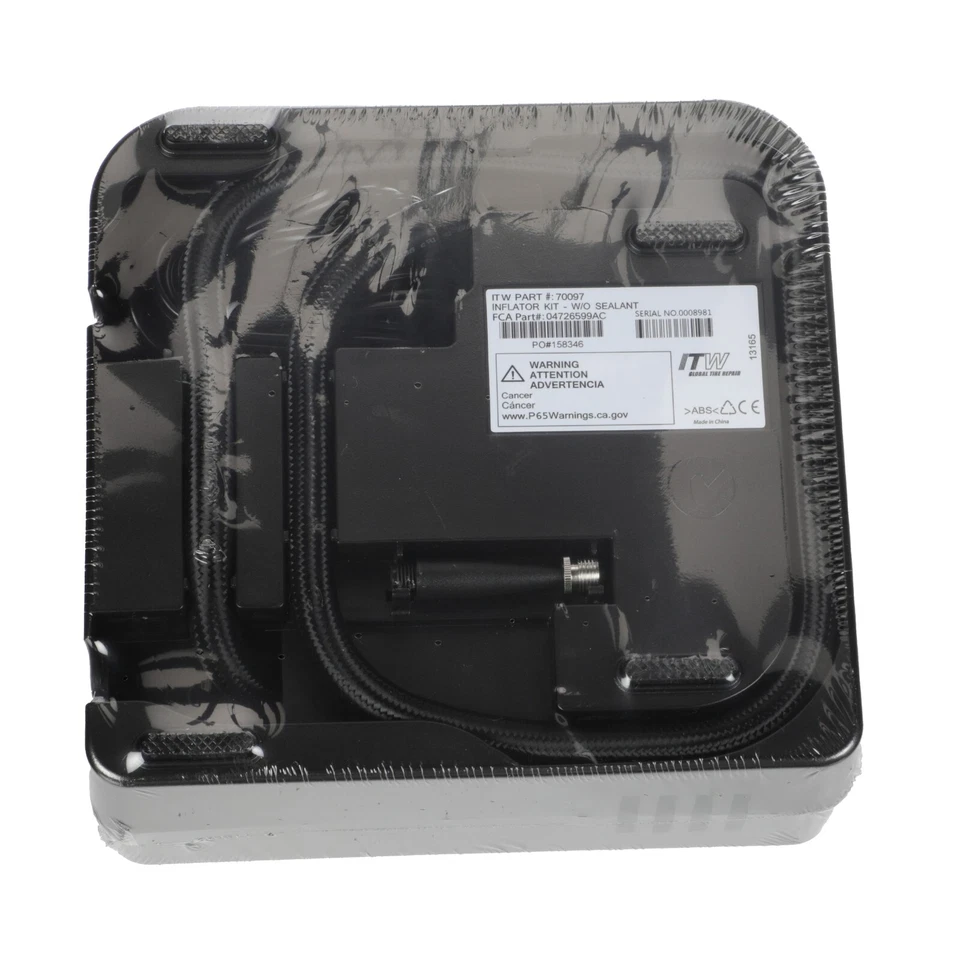 KIT INFLADOR DE NEUMÁTICOS PACIFICA BRÚJULA GRAND CARAVAN VOYAGER OEM NUEVO MOPAR 68658554A Foto 4 de 4