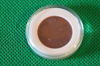 IRISCHER GLÜCKSPFENNIG 1980 + MÜNZKAPSEL