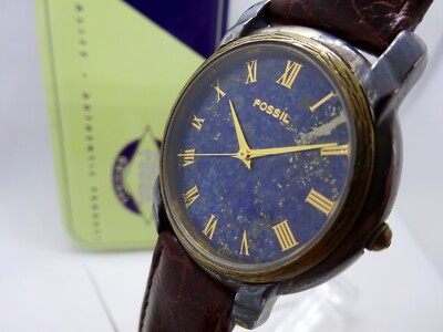 FOSSIL EC-6807 . Modern Vintage Wristwatch . Armbanduhr . Timeless Style . Retro