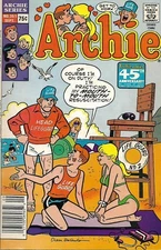 Archie Comics No. 351 September 1987 Life Guard 45th Anniversary